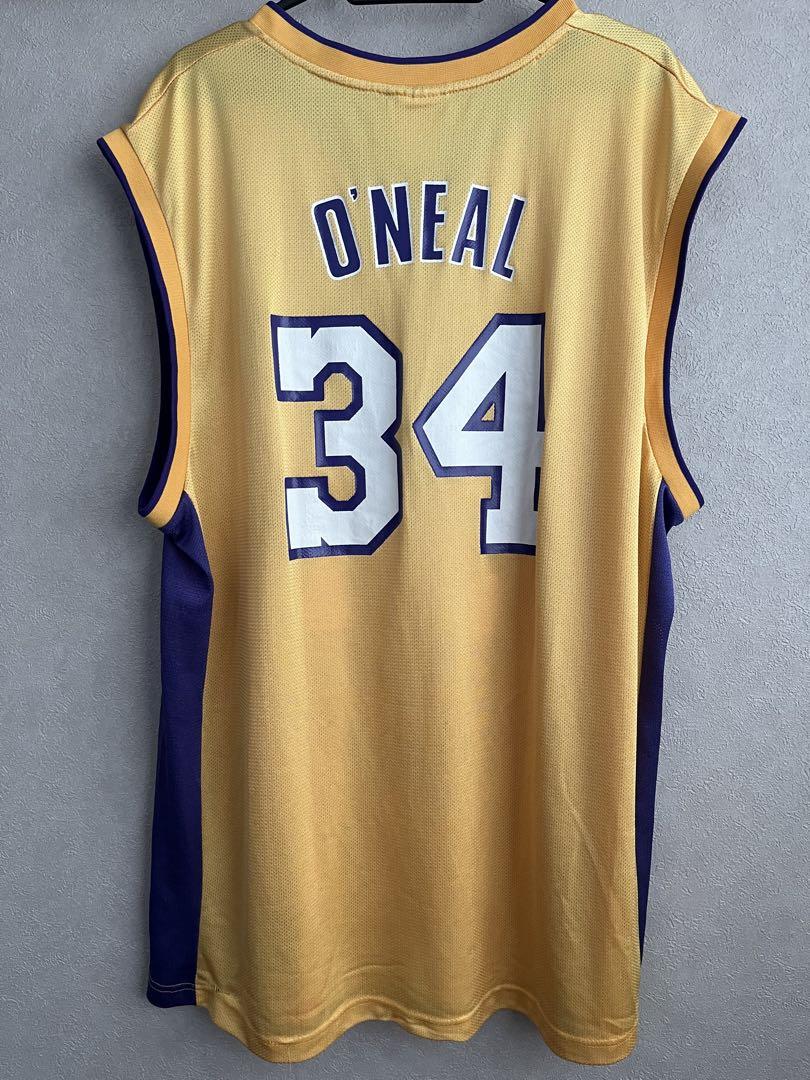希少 リーボック NBA LAKERS シャキール・オニール ユニフォーム L 希少 リーボック NBA LAKERS シャキール・オニール ユニフォーム