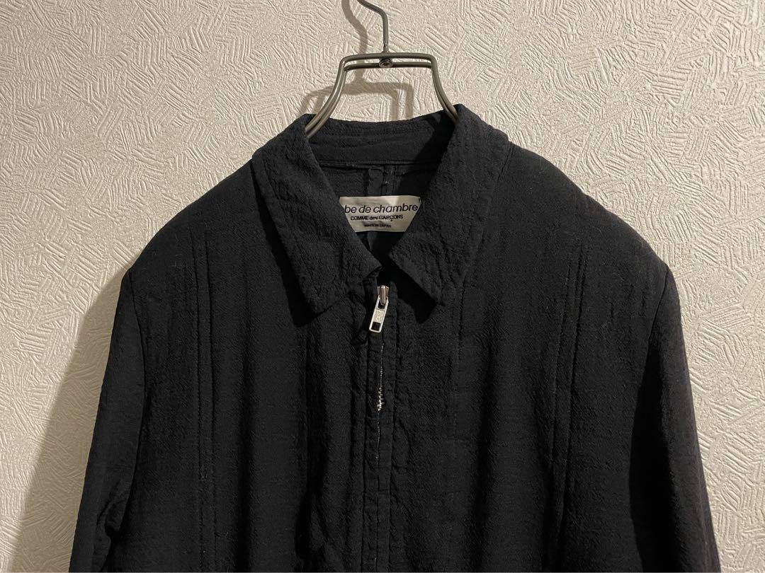 COMME des GARCONS レオパード ファー 縮絨 ジャケット