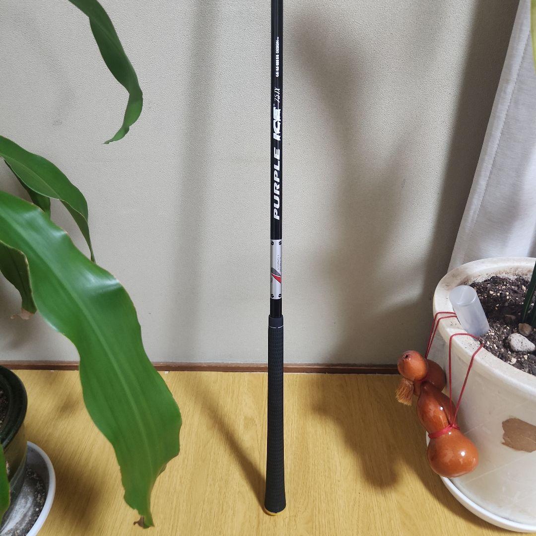 ツアーAD PURPLE ICE 75TX 3W用スリーブ、付きシャフト単品