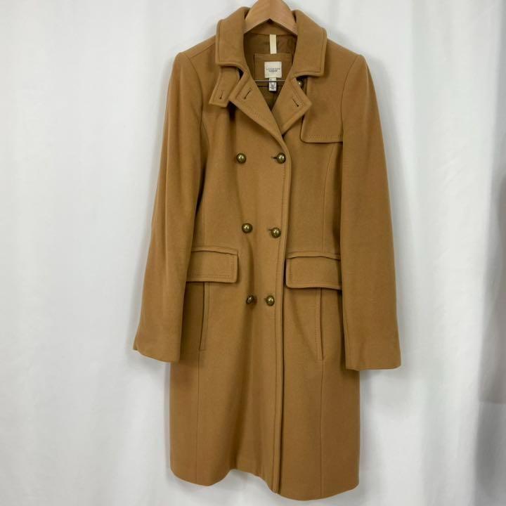 人気SALE2022 美品 カシミヤ混 トレンチデザイン コート katS9-m28497187315 キャンバス バイ ランズエンド 好評超歓迎