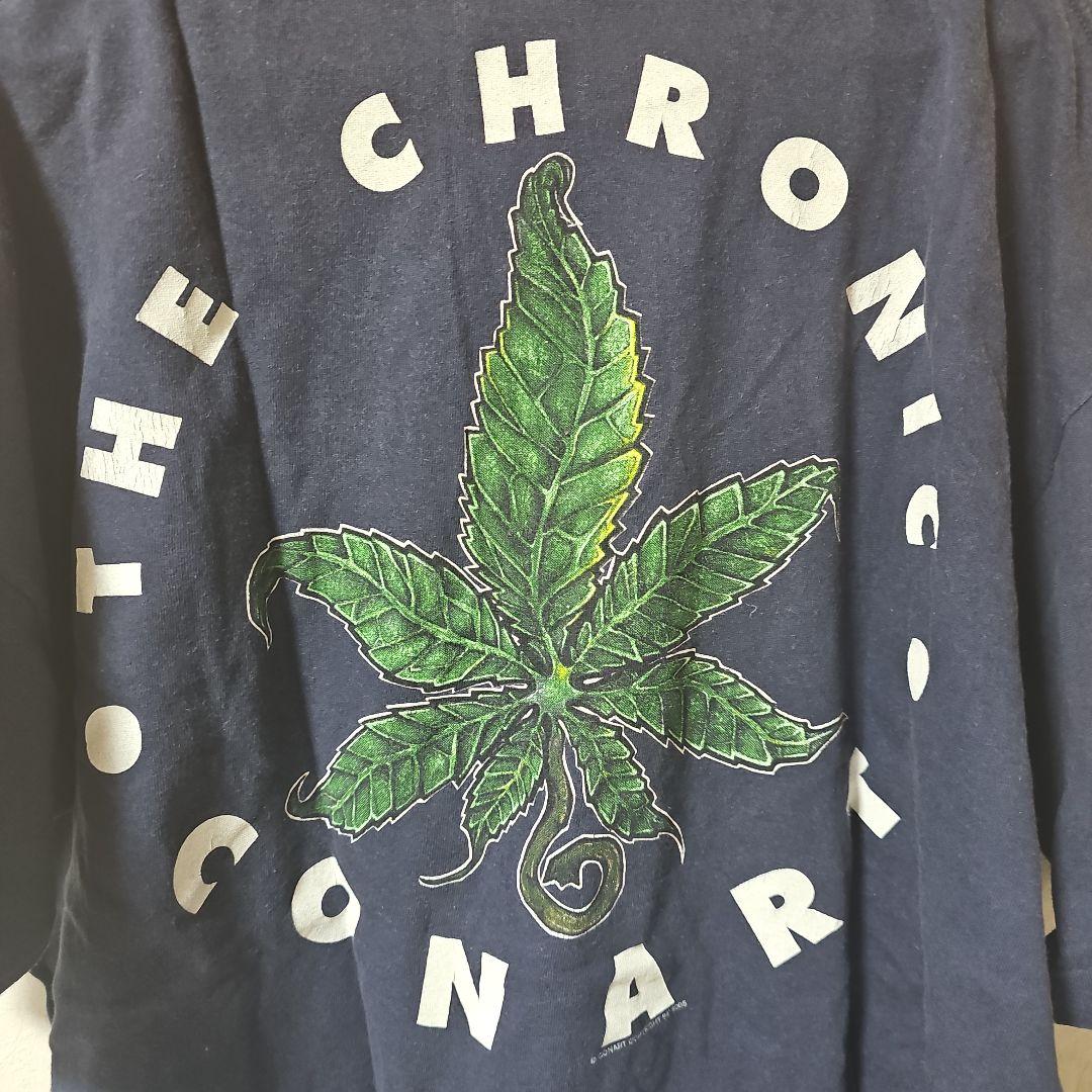 the chronic conart 90's ネイビー Tシャツ　ヴィンテージ