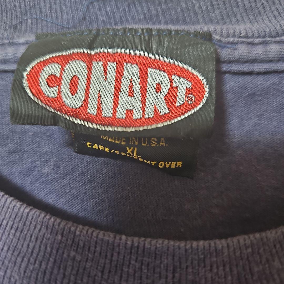 the chronic conart 90's ネイビー Tシャツ　ヴィンテージ
