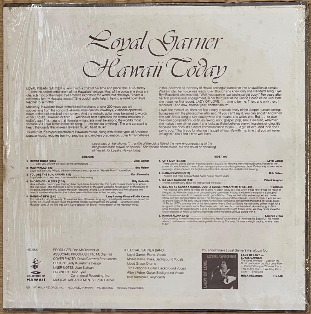 ついに入荷 AOR Hawaii LP Loyal Garner truongdaynghelaixe.vn 取引 LP Hawaii AOR 幻の テスト盤 Garner Loyal 洋楽