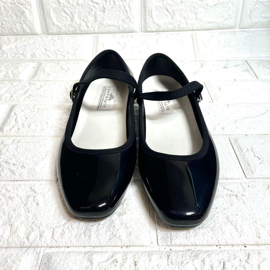 あいちゃくがわく｜靴｜【美品】TEMPERATE ストラップパンプス フラットシューズ MARTA — 画像 4