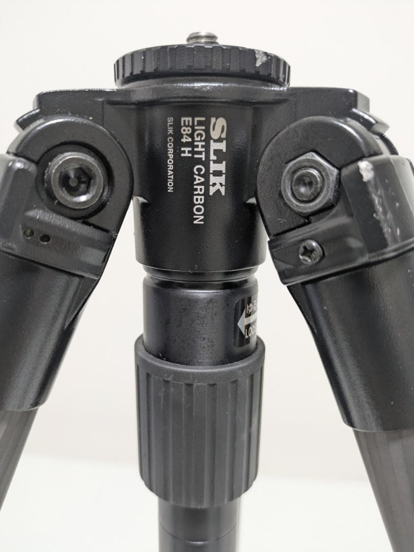 SLIK スリック ライトカーボン三脚 E84H 脚のみ（雲台無し）