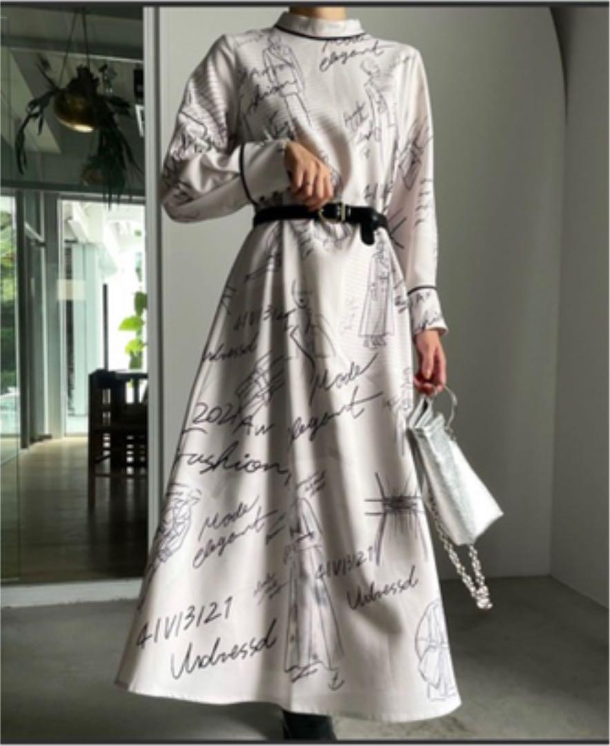 AMERI JULIA SKETCH DRESS アメリヴィンテージ美品