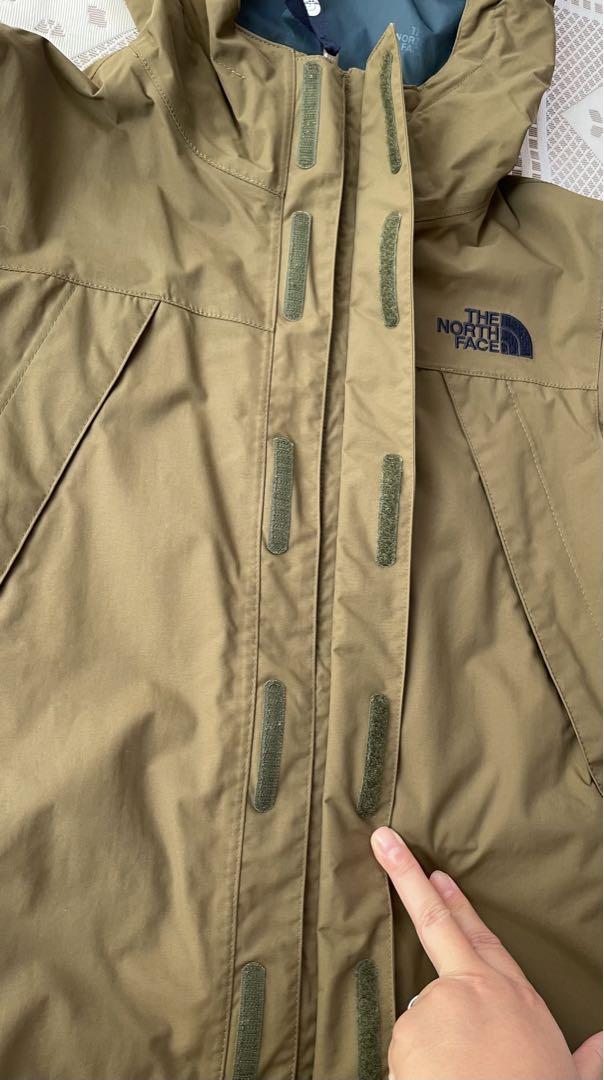 【THE NORTH FACE】スクープジャケット　アウター　カーキ　120