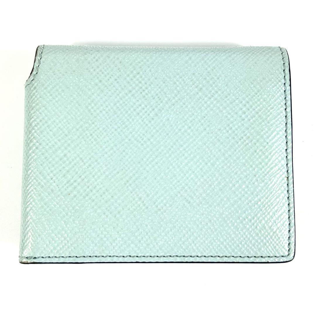 良品】スマイソン SMYTHSON 折財布 財布 レザー 本革 コンパクト