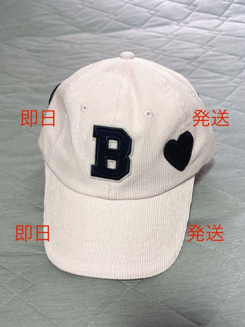 bibiy B. CLUB CAP ポップアップ ピンク キャップ
