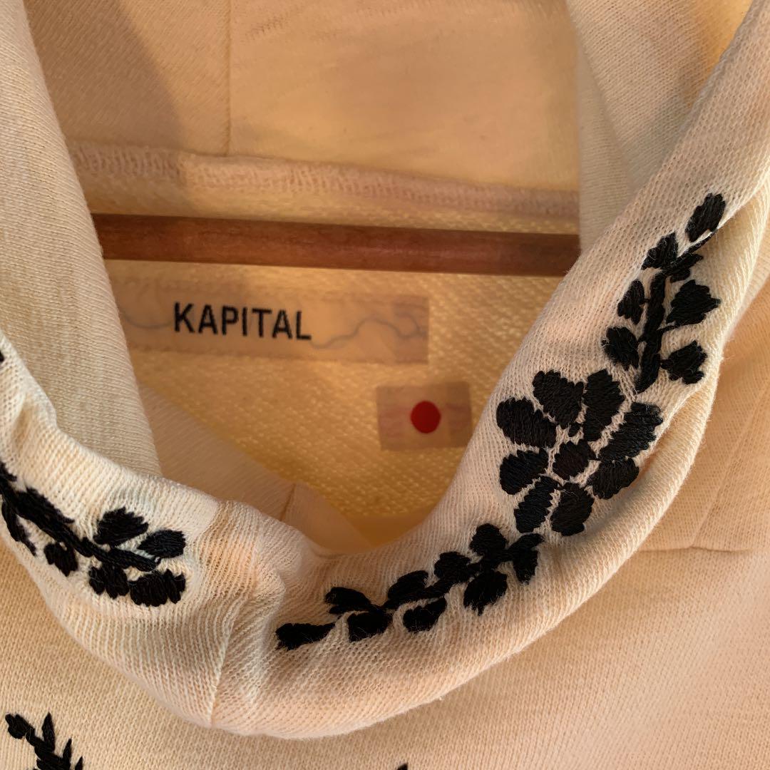 刺繍スウェットパーカー KAPITAL
