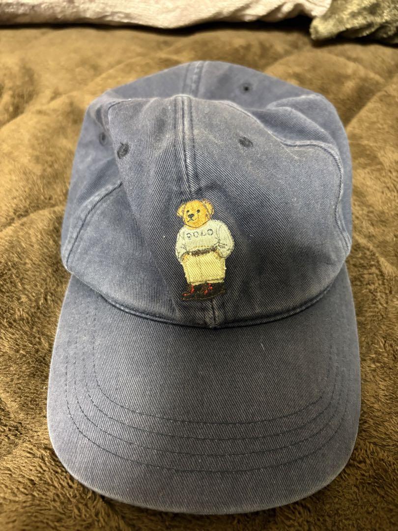 POLO ポロ ラルフローレン ポロベア 紺 ネイビー キャップ 帽子