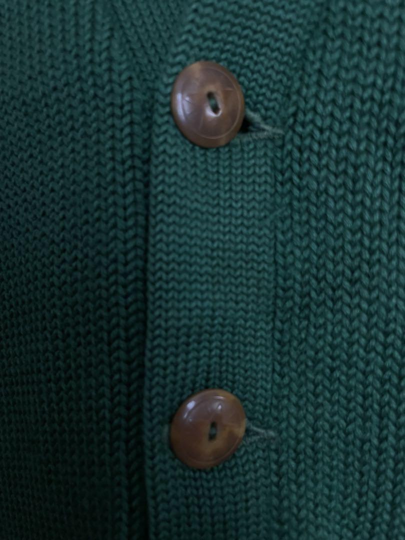 jones knit vintage ヴィンテージ レタード カーディガン