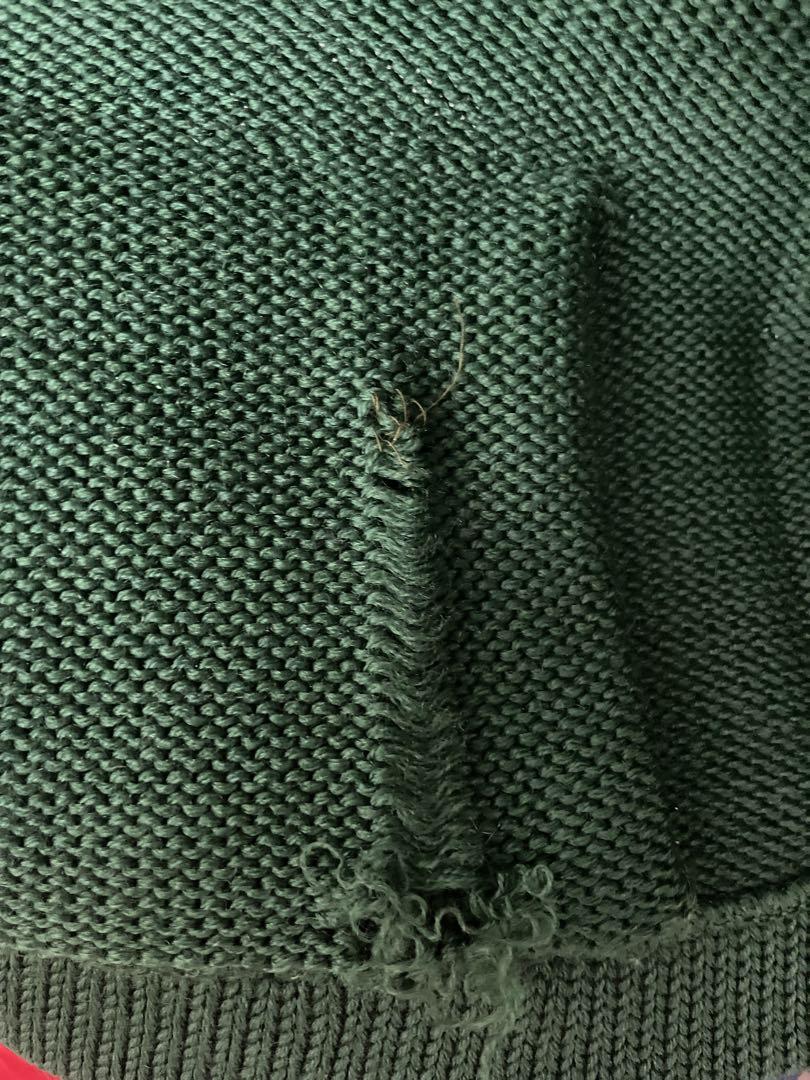 jones knit vintage ヴィンテージ レタード カーディガン