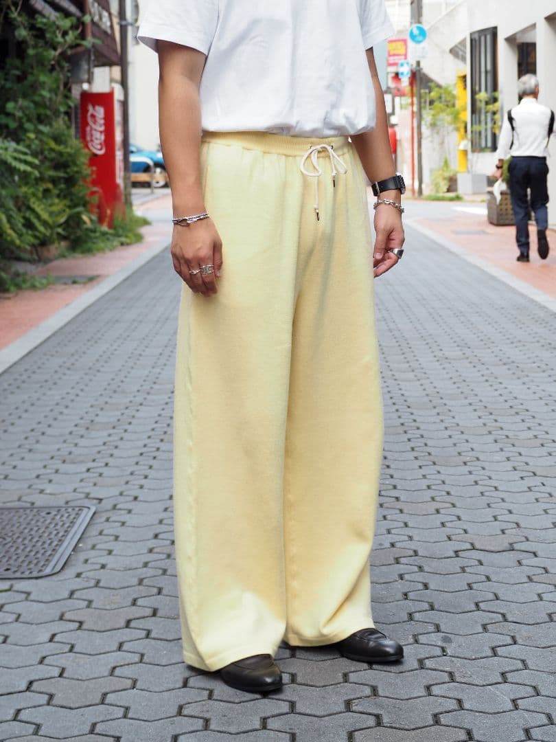 walenode Australian wool Straight pants