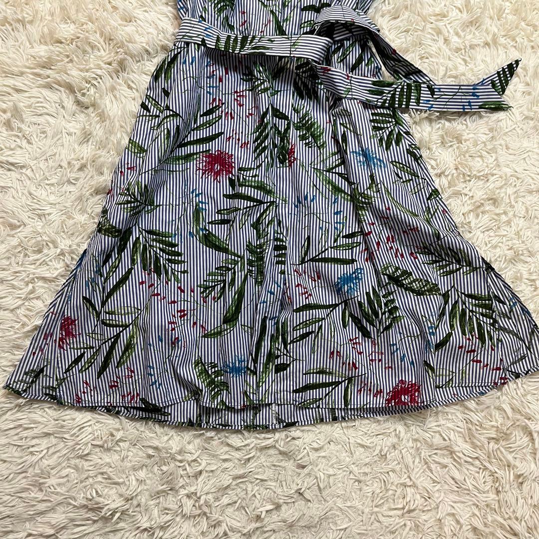 ZARA シャツワンピース ストライプ 花柄 ザラ ベルト - メルカリ ZARA シャツワンピース ストライプ 花柄 ザラ ベルト - メルカリ