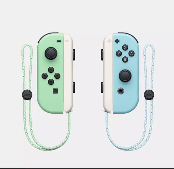 Switch ジョイコン ジョイコンストラップ Lfoe5-m28510932980 あつまれどうぶつの森のドック 安い即納