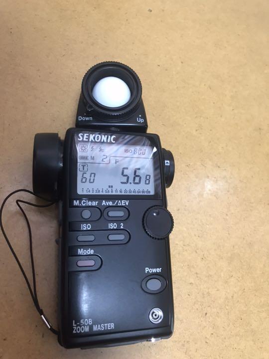 低価国産 入射光 反射光式 露出計 SEKONIC ズームマスターL-508 tow32-m28511287104 総合2位