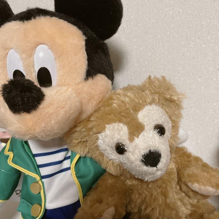 ミッキー&ダッフィー  ミニー&シェリーメイ　ぬいぐるみ