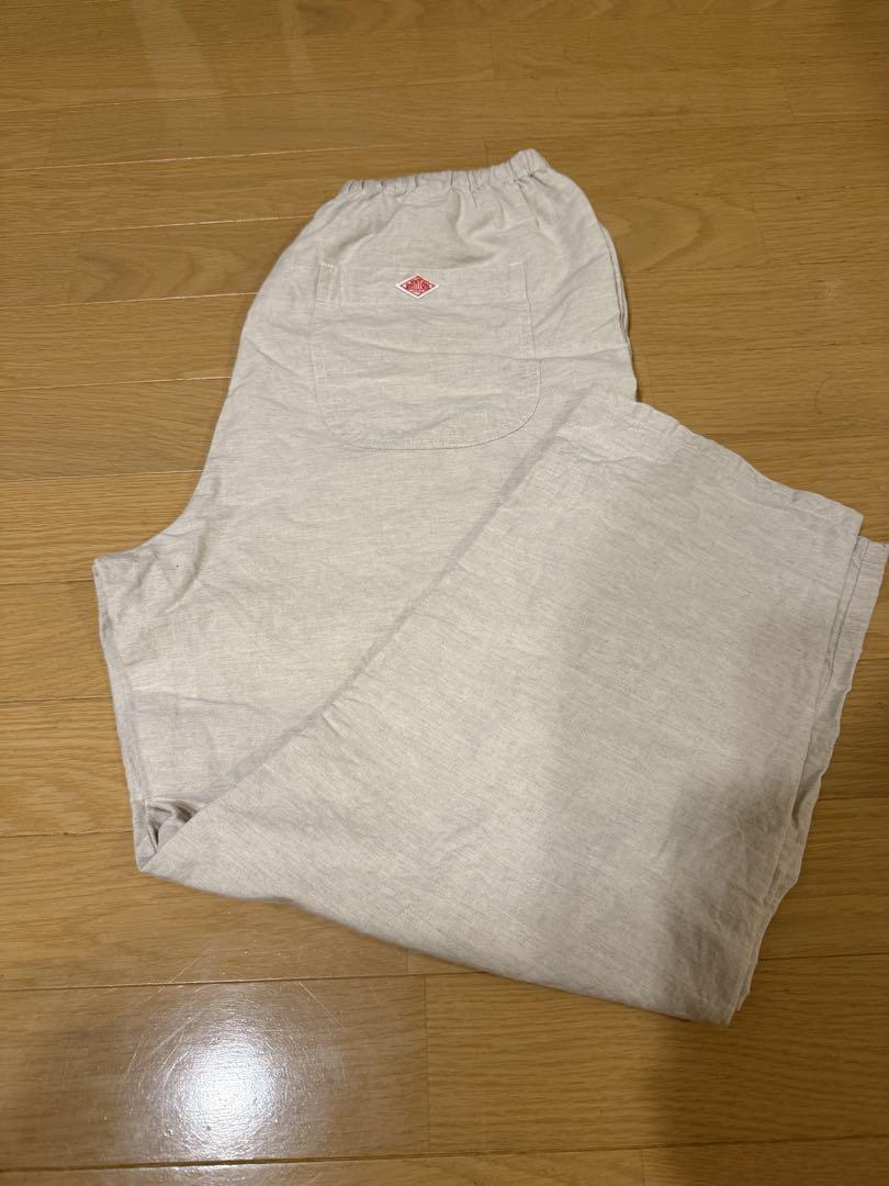 ダントン　36サイズ　コットンリネンパンツ