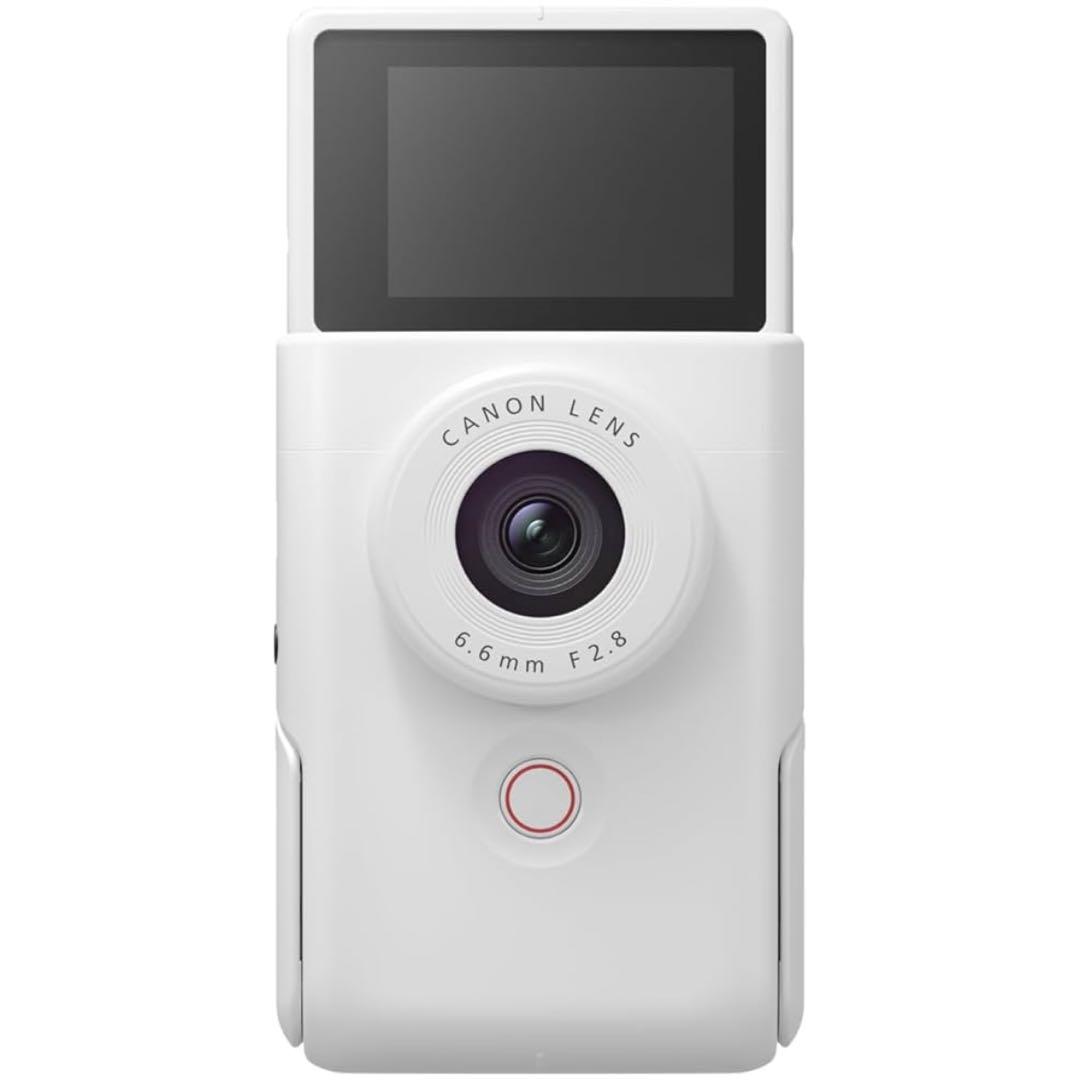 Canon Vlogカメラ PowerShot V10 ホワイト PSV10WH