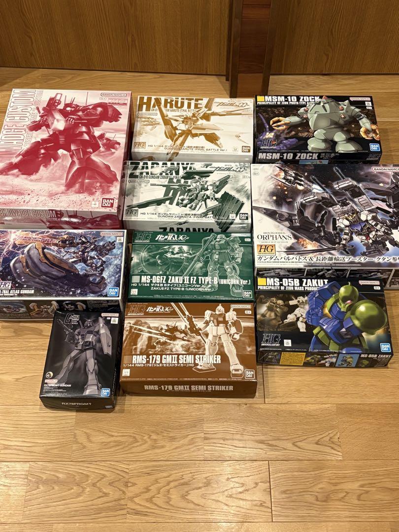 ガンプラ10個セット MGドワッチ HG サバーニャ ハルート ゾック
