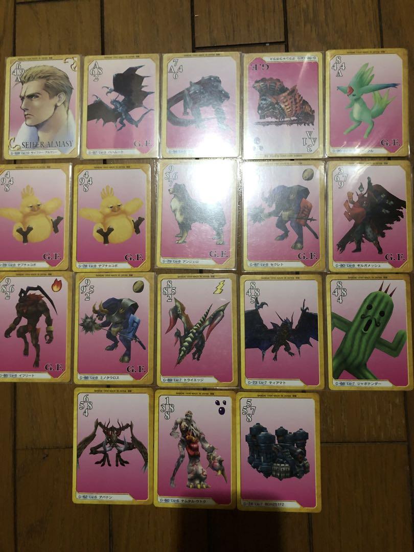 ファイナルファンタジーTCG カードセット18枚