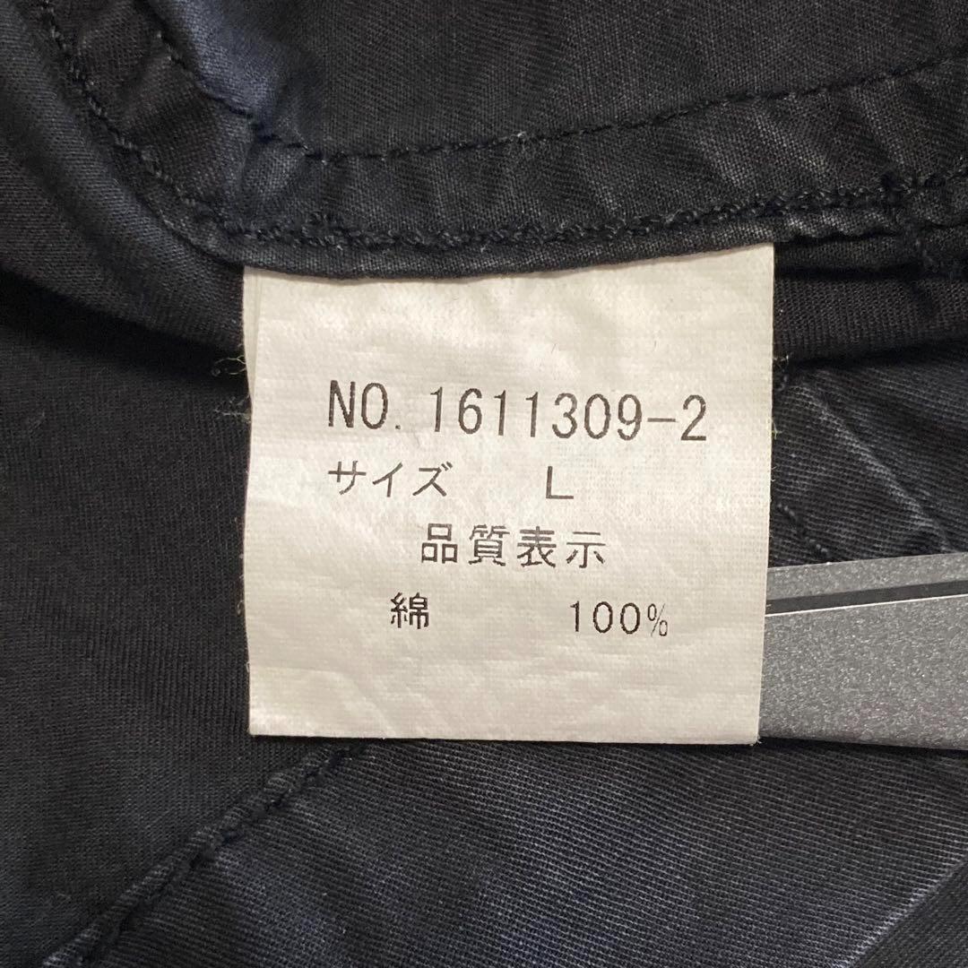 archive テットオム ファイヤーマン シャツジャケット フェード 黒 L archive テットオム ファイヤーマン シャツジャケット フェード 黒 L