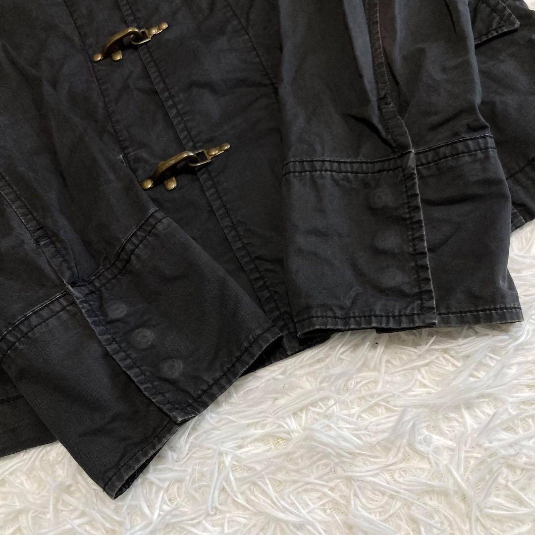 archive テットオム ファイヤーマン シャツジャケット フェード 黒 L archive テットオム ファイヤーマン シャツジャケット フェード 黒 L