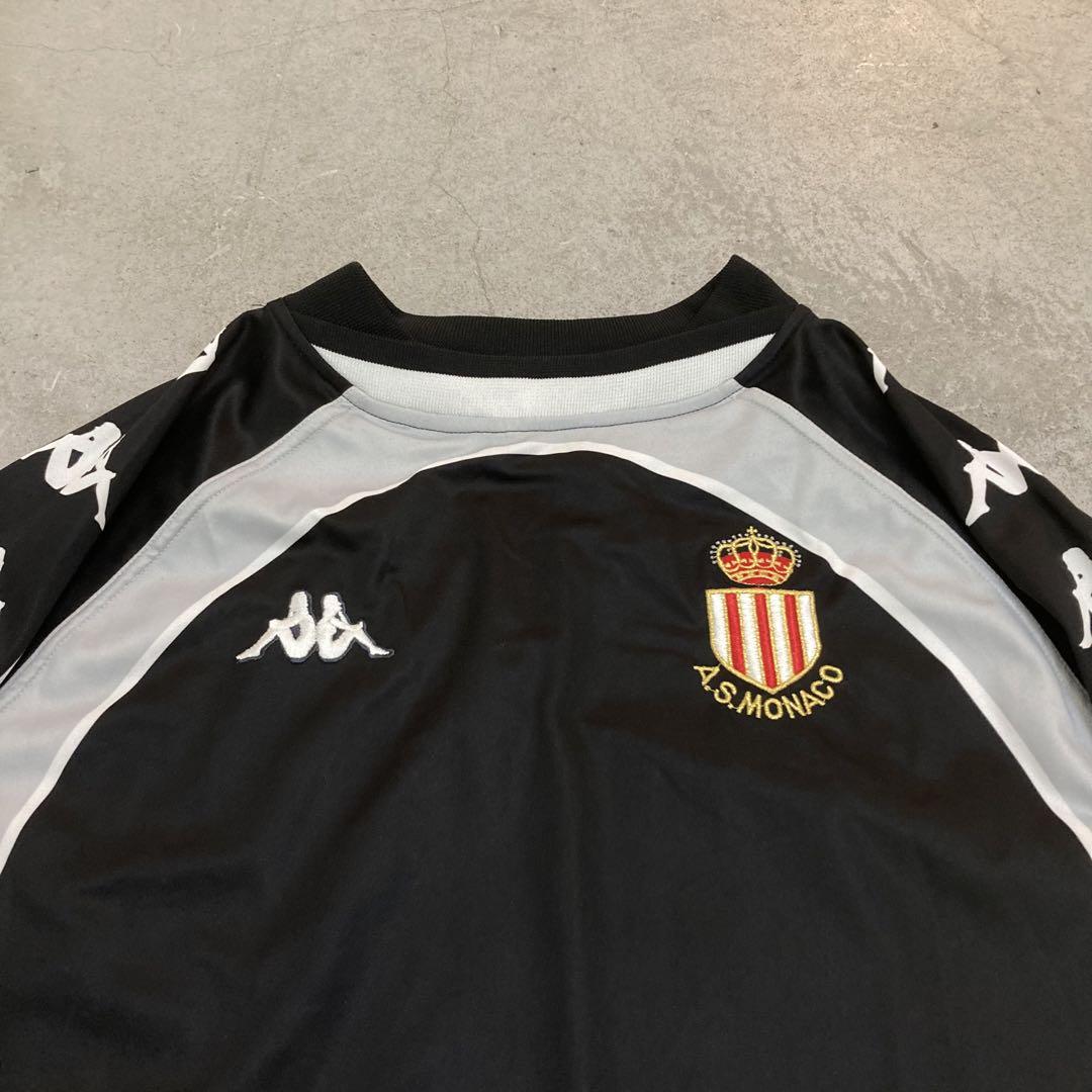 KAPPA A.S. MONACO サッカーシャツ ゲームシャツ カッパ 美品