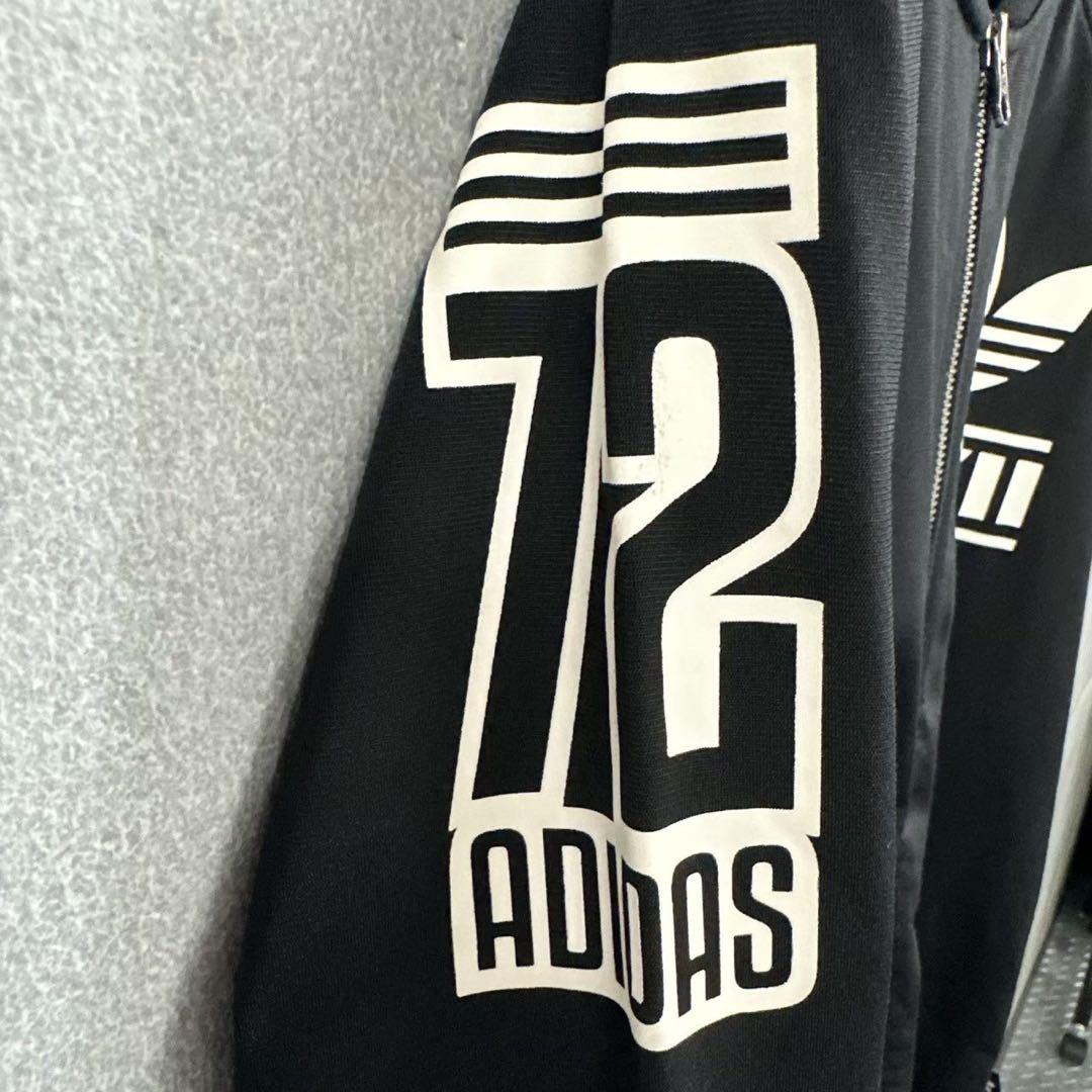 adidas トラックジャケット　ブラック　メンズS相当