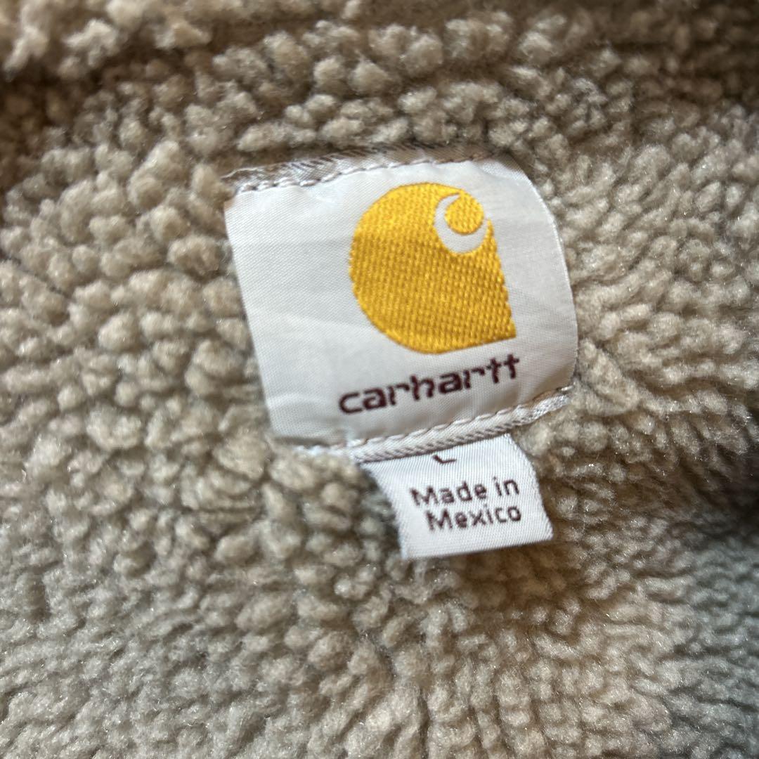 90s vintage Carhartt 裏地ボア　ダック　ベスト　メンズL