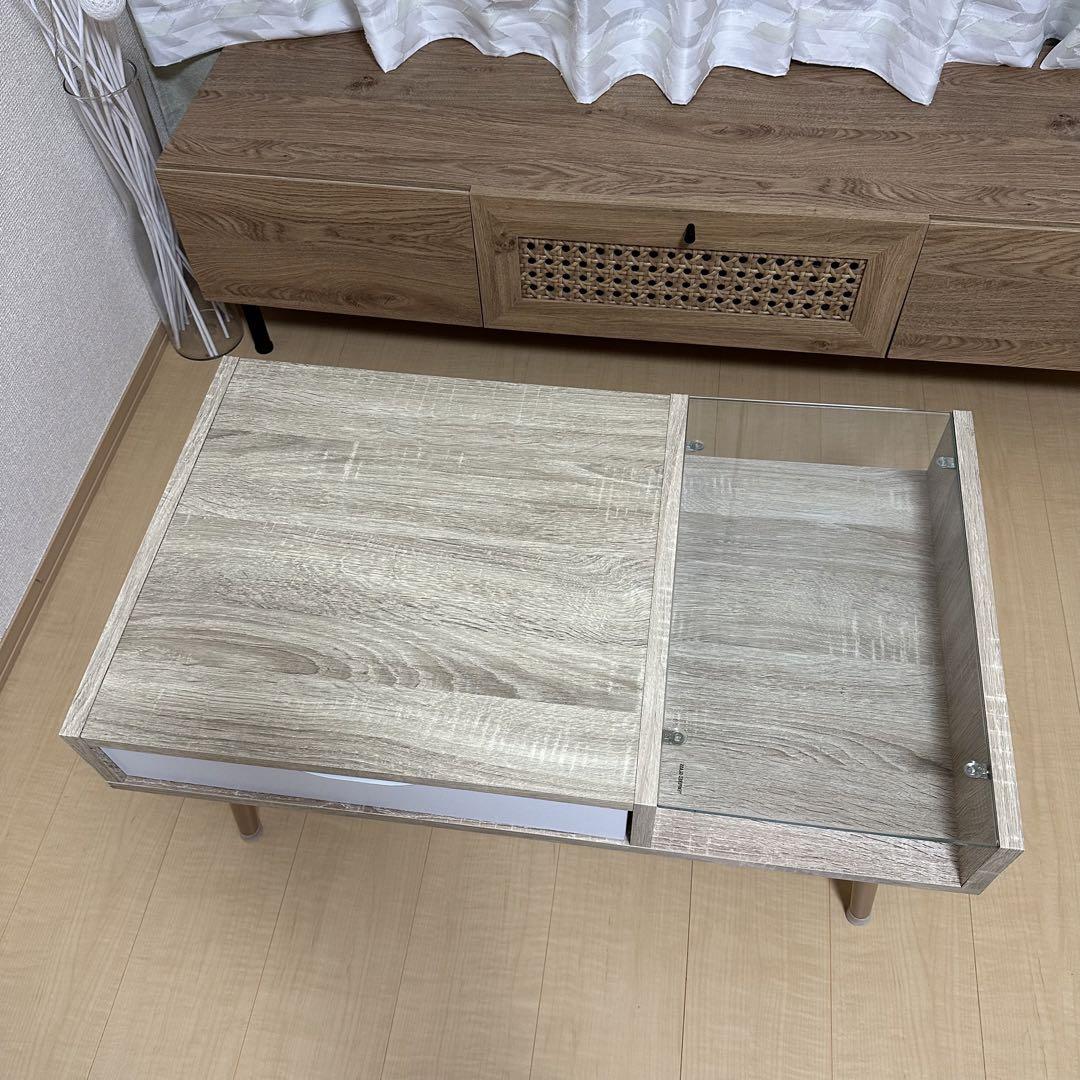 センターテーブル　ローテーブル　北欧風家具