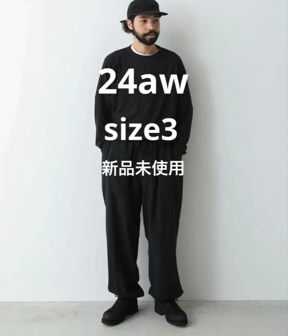 comoli カシミヤドローストリングパンツsize3