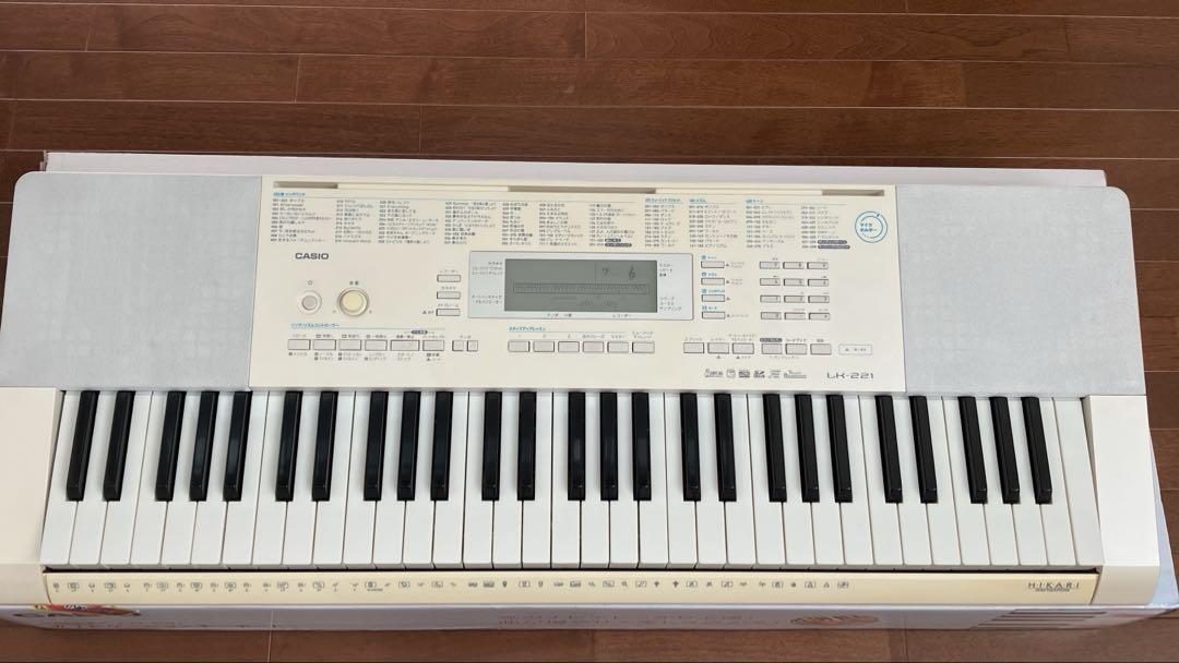 CASIO 光ナビゲーションキーボード　LK221