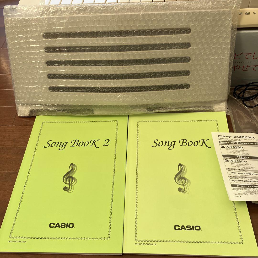CASIO 光ナビゲーションキーボード　LK221