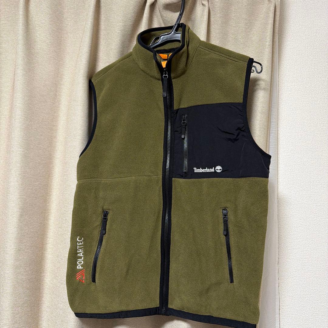 ティンバーランド ポーラテック200 ベスト ダークグリーン SS・Timberland