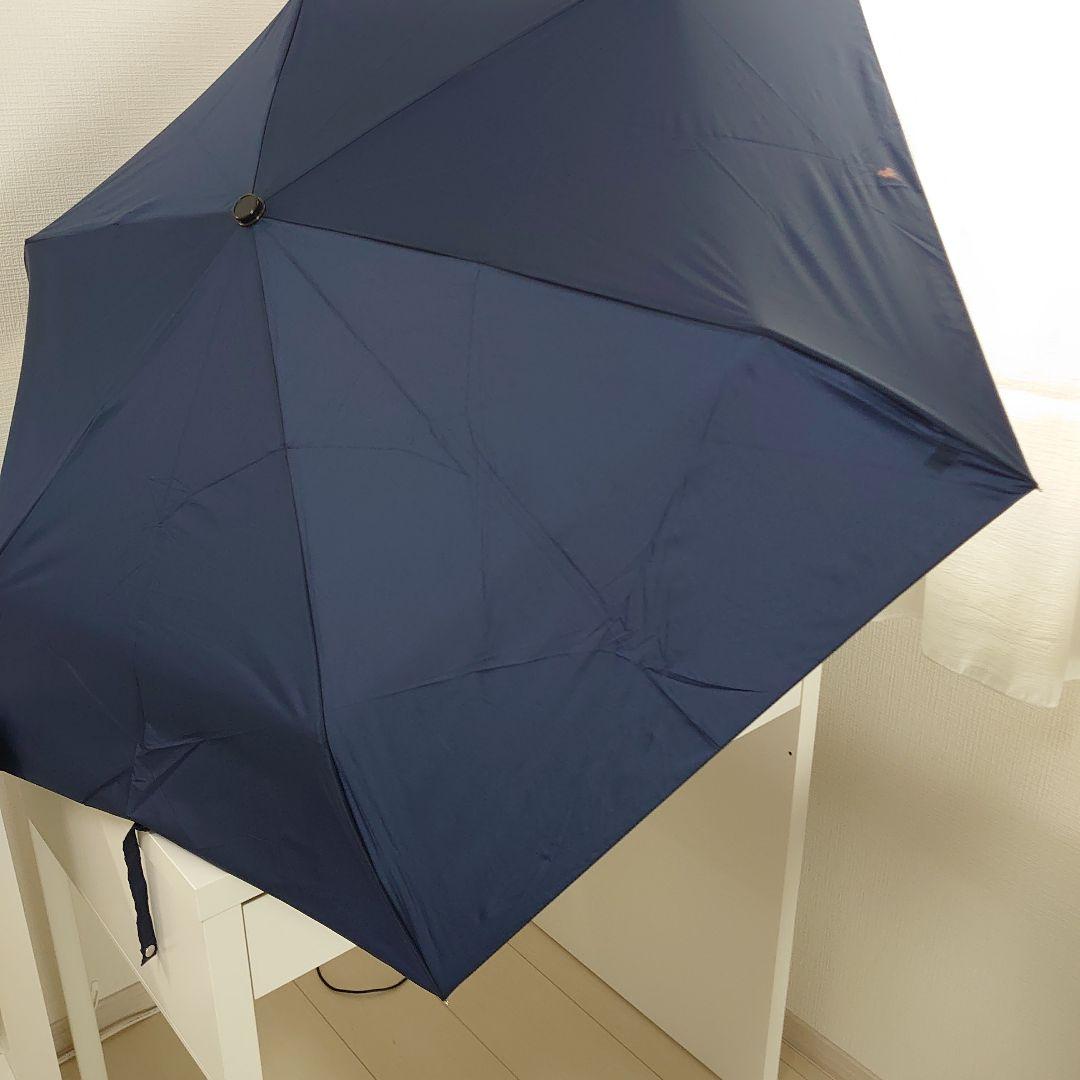 【新品】ポロラルフローレン ロゴ 折り畳み傘 ジャンプ式 ネイビー 60cm
