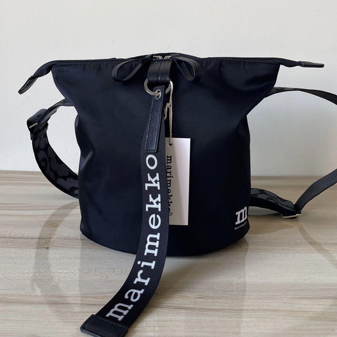 新品マリメッコ Essential Bucket Solid ショルダーバッグ