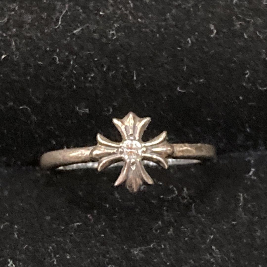 CHROME HEARTS クロムハーツ CHプラス バブルガムリング 22K 約7
