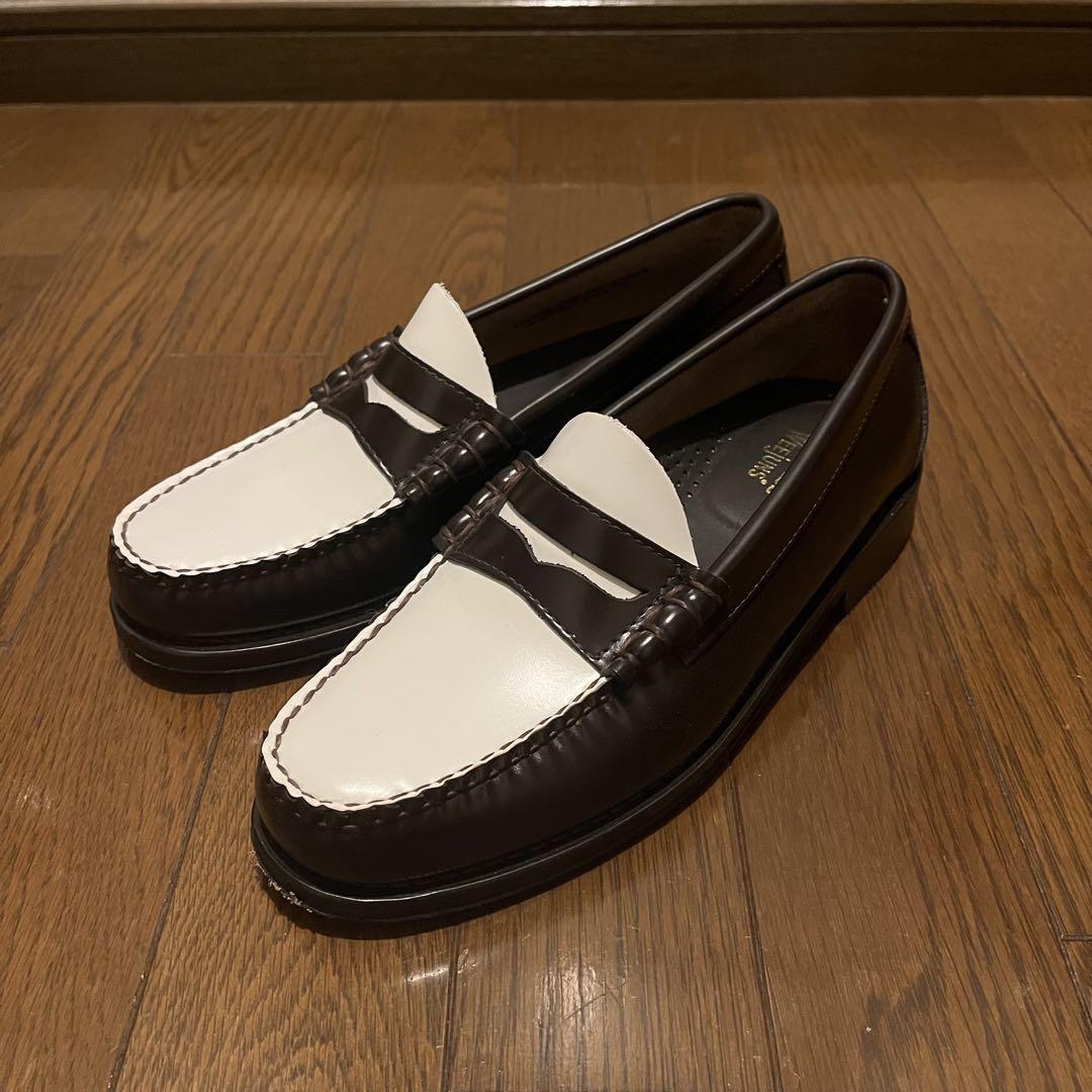 【美品】G.H.BASS コンビローファー 箱付き