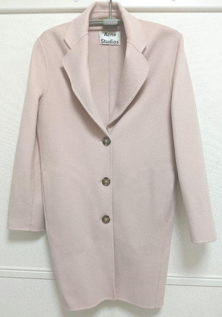 ジャケット acne ウールコート B7LXs-m28536886304 ピンク のサイズ