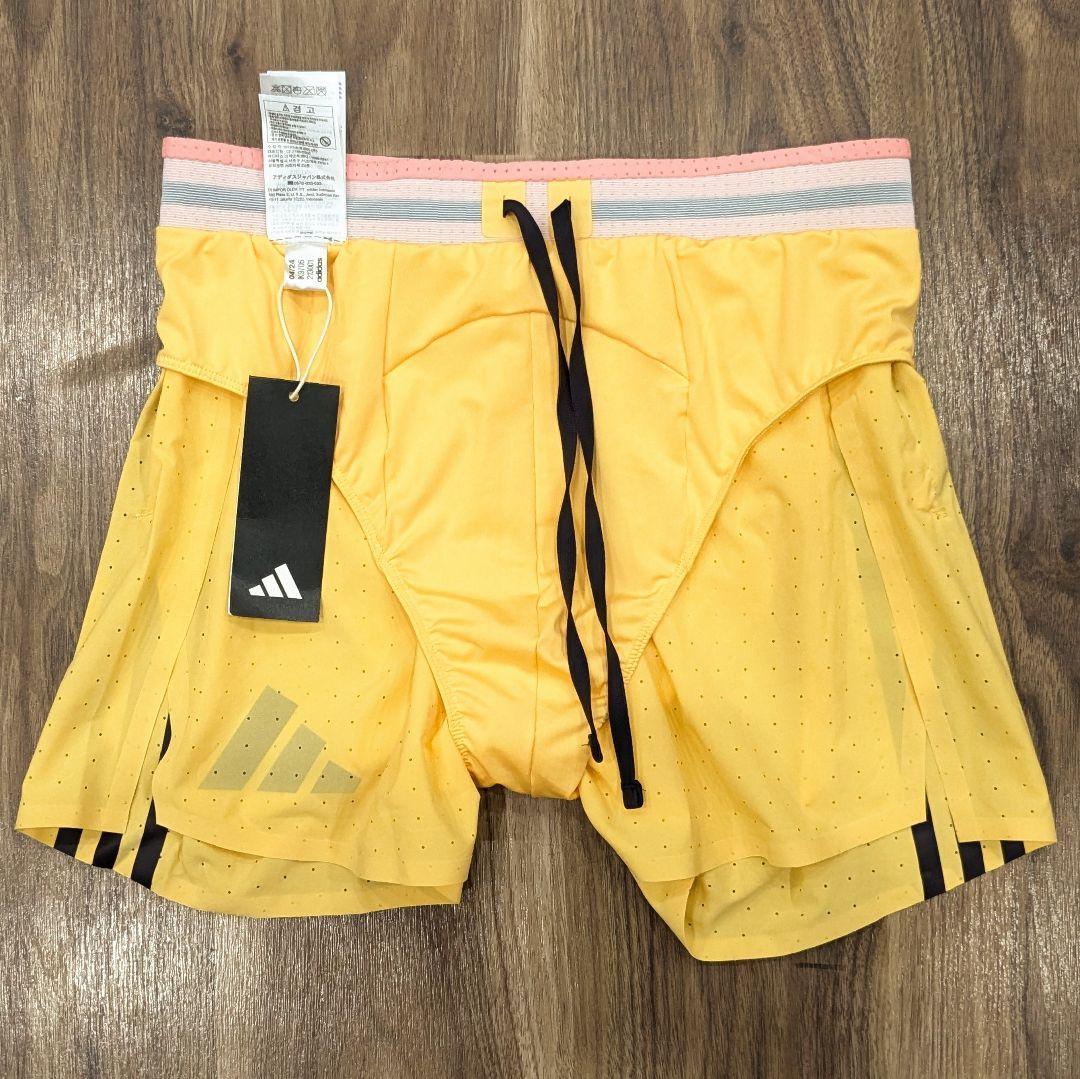 ■adidas ADIZERO Pro Elite Promo ショーツ XL■ Adidas Adizero Pro Elite Team Promo Short TGT Half Tights