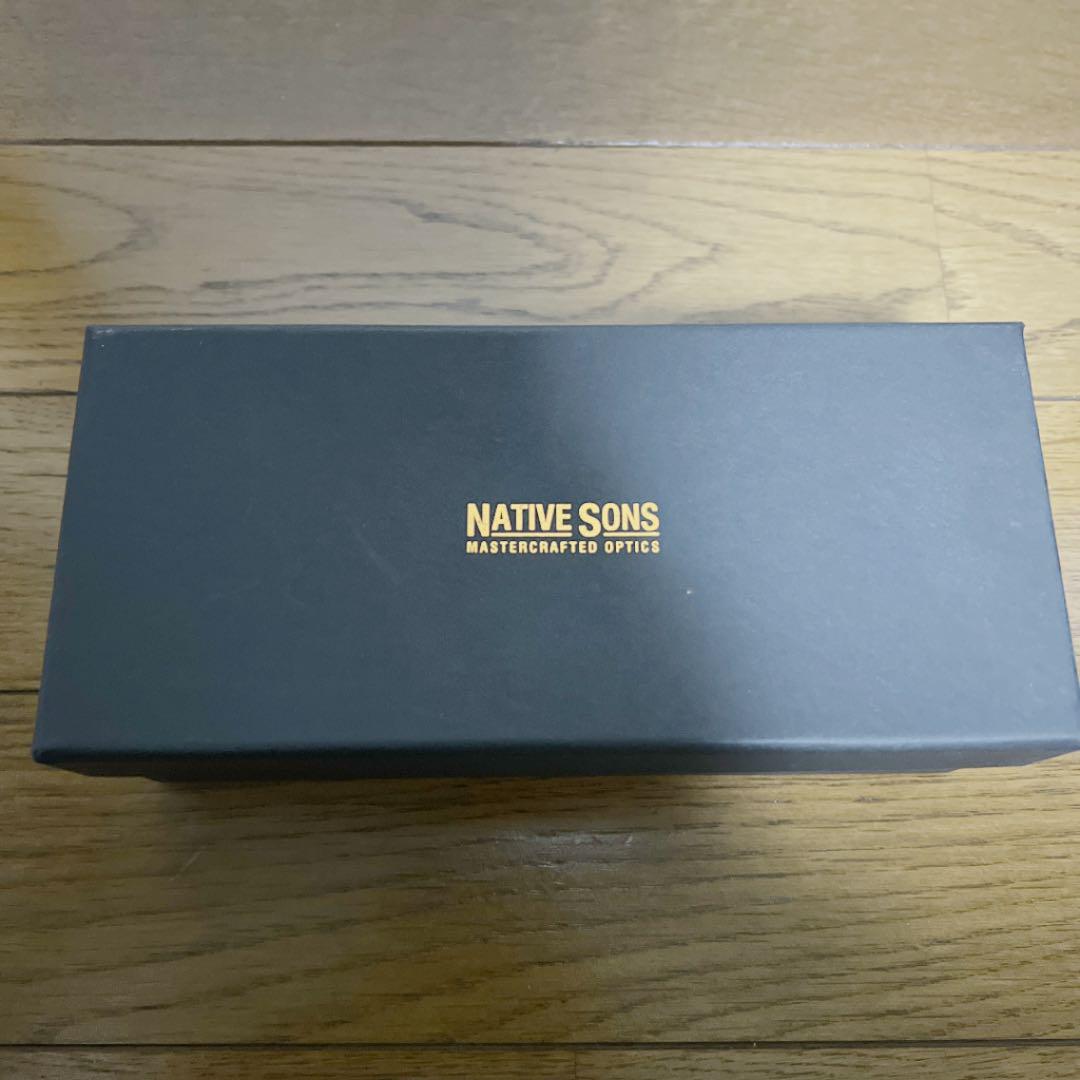 HOT在庫 美品 ネイティブ サンズ ×RHC別注サングラス acUJh-m28537578384 NATIVE SONS 超歓迎国産