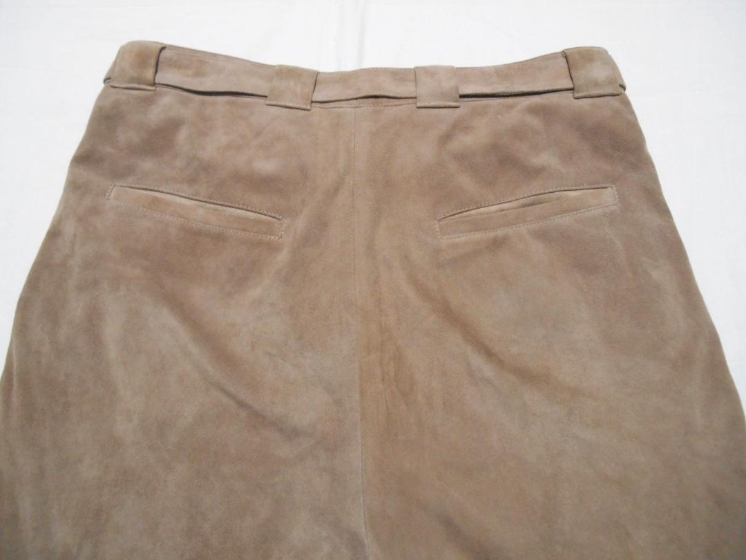 トゥモローランド ゴートレザー ショートパンツ グルカ風デザイン サイズ 46