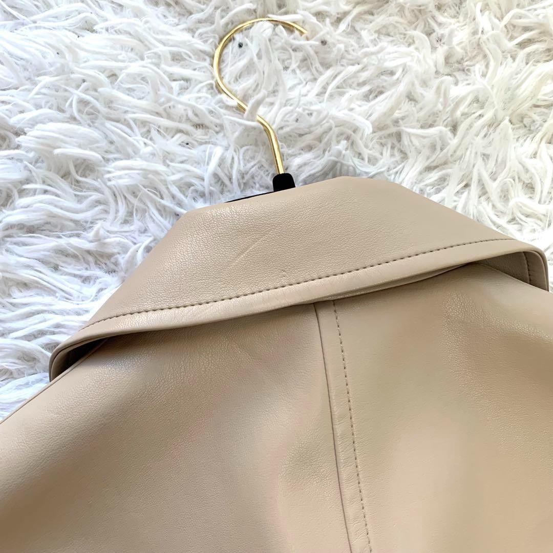 美品♡ フォクシーニューヨーク コレクション フェイクレザージャケット