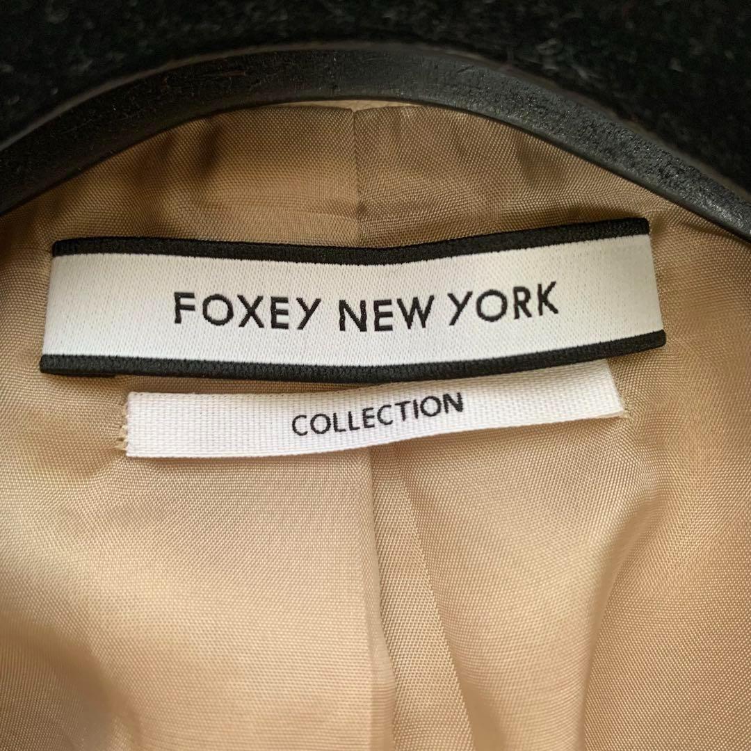 美品♡ フォクシーニューヨーク コレクション フェイクレザージャケット