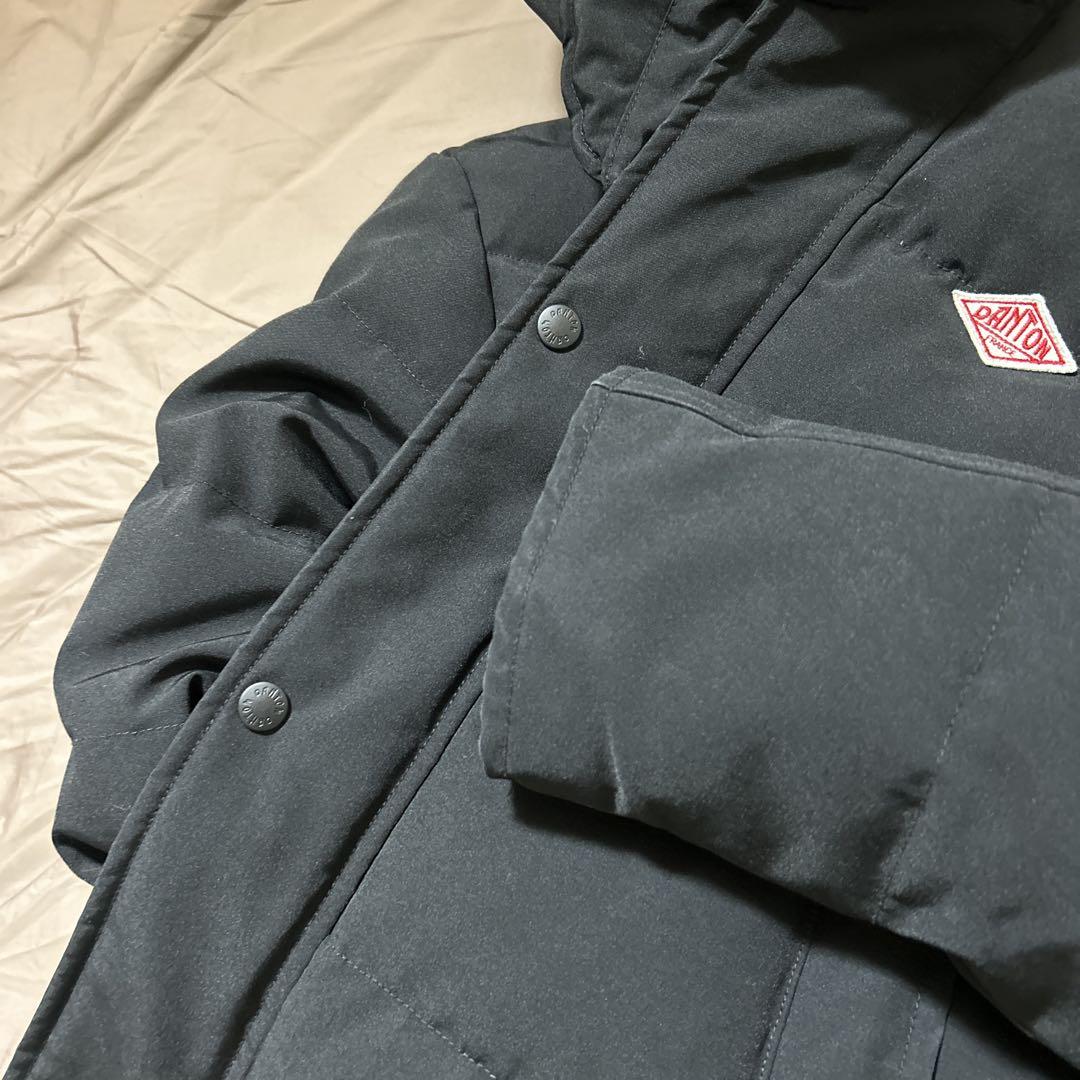 美品DANTON ダントン ショート ダウン ジャケット ブラック 36