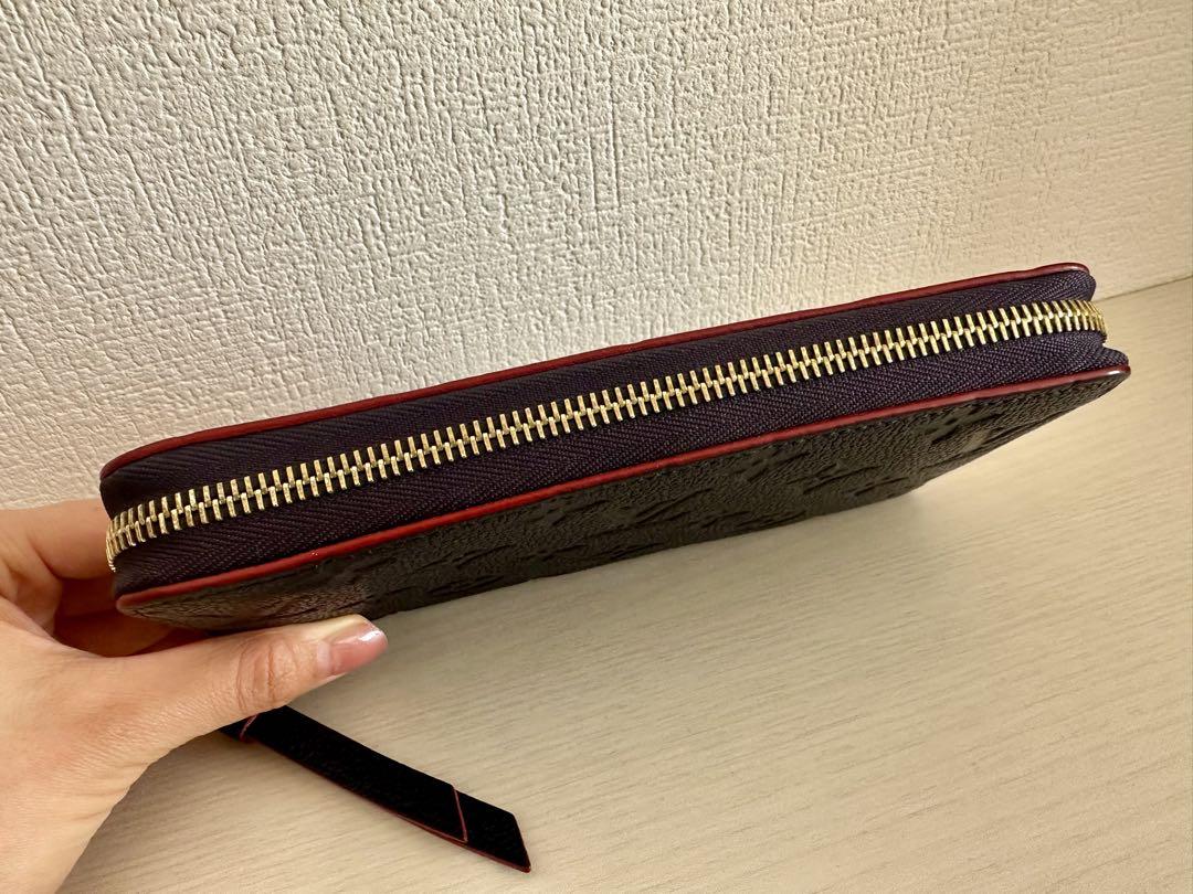 美品 ルイヴィトン アンプラント 新型ジッピーウォレット長財布