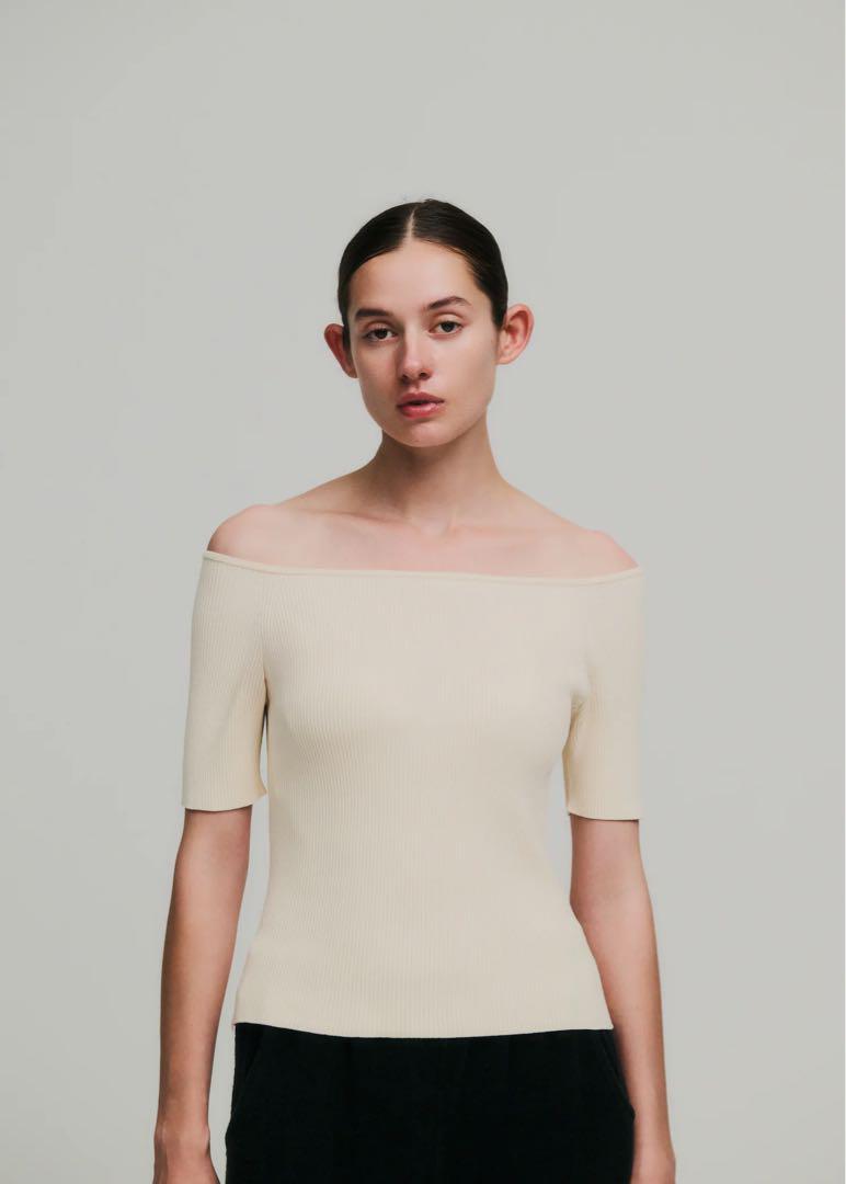 NICENICE MOMENT open shoulder shell 黒 3 - メルカリ