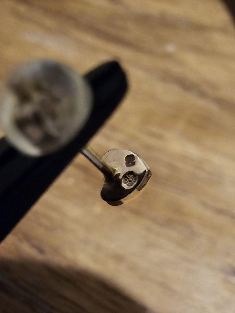 ハートダイヤピアス◇K10 PG